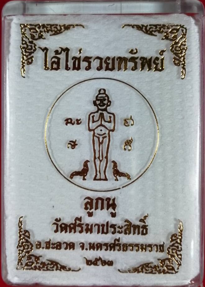 ลูกนู(1) ไอ้ไข่รวยทรัพย์ 🐓 รวยทรัพย์ วัดศรีมาประสิทธิ์ นครศรีฯ 🐓 ปี 2563