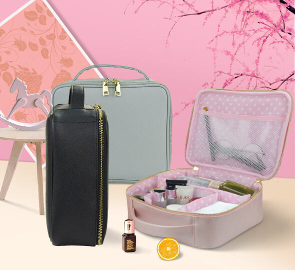 กระเป๋าใส่เครื่องสำอาง,กระเป๋าเครื่องสำอาง,สกรีนโลโก้,รับผลิต