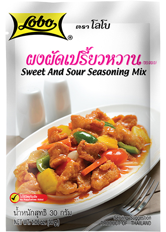 ผงผัดเปรี้ยวหวาน ตราโลโบ ขนาด 30 กรัม (05-1212)