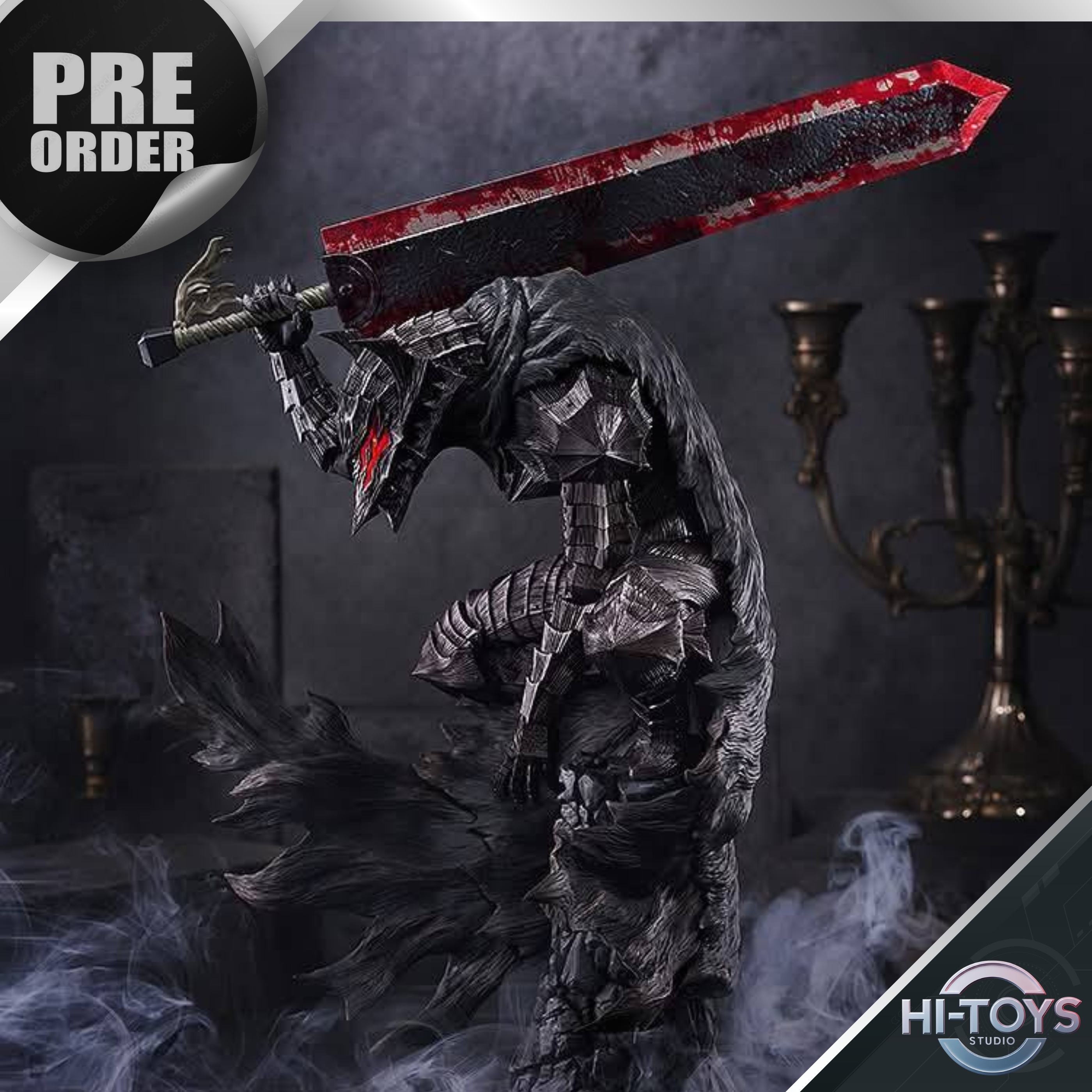 [ETA Q2-2026] PRE ORDER - 𝗠𝗮𝘅 𝗙𝗮𝗰𝘁𝗼𝗿 - POP UP PARADE Guts (Berserker Armor) XL Size