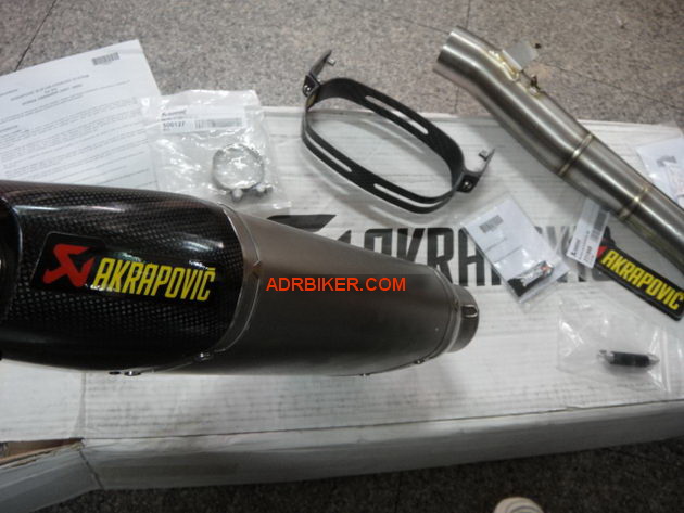 ท่อ Akrapovic สำหรับ CBR600RR ทุกปี (For Exhibition only)
