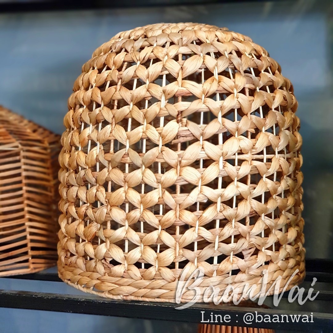 โคมไฟผักตบชวา ทรงสุ่ม