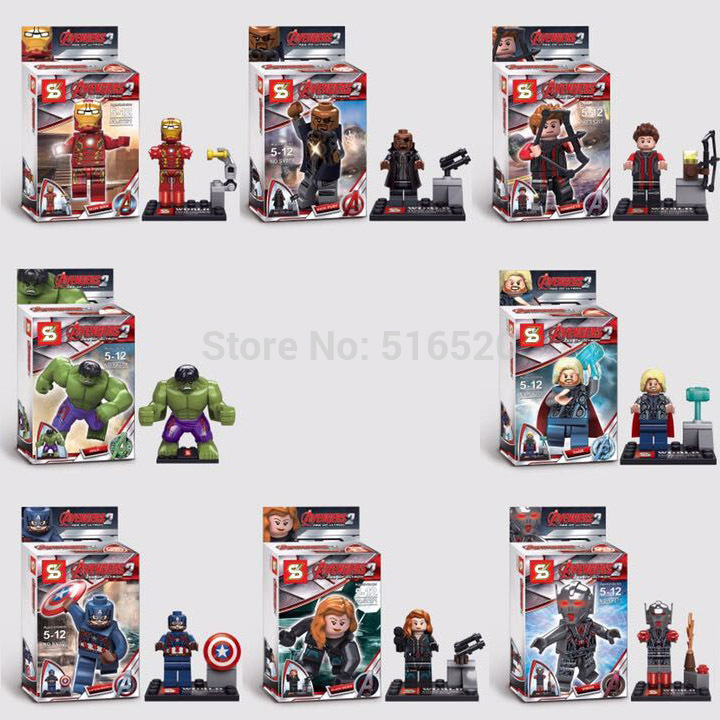 เลโก้จีน SY271 super heroes The Avengers 2