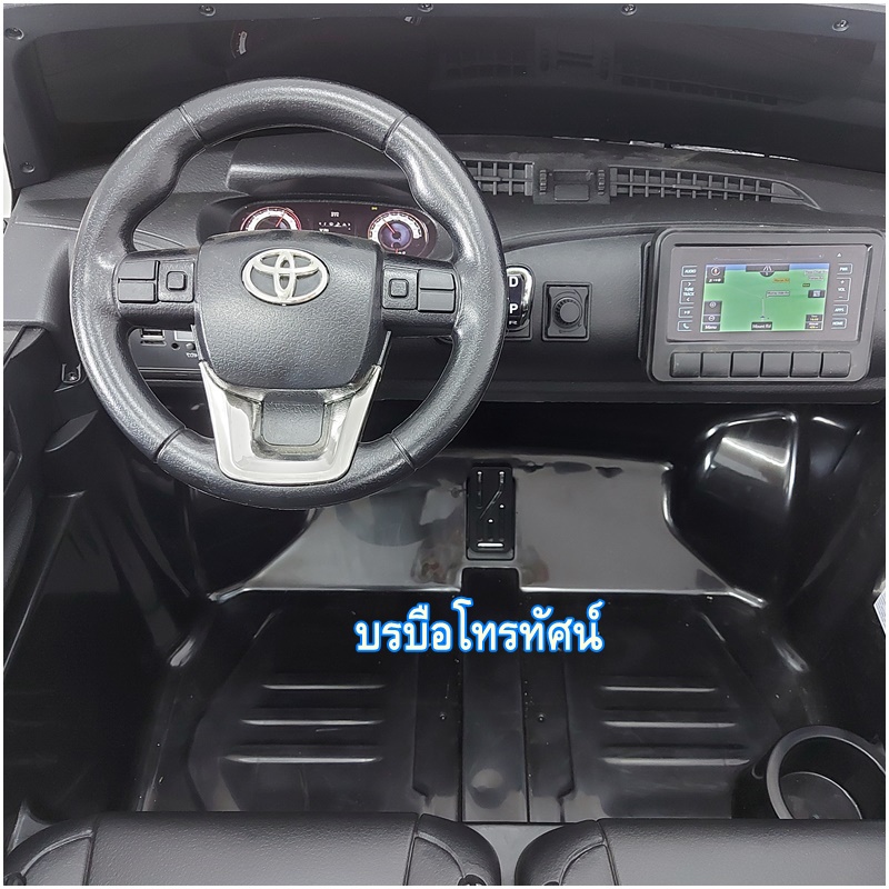 รถแบตเตอรี่ กะบะโตโยต้าลิขสิทธิ์แท้ รถจิ๊บแบตเตอรี่ Jeep Car รถทหาร 4x4 off road รถโฟวิวออฟโรด