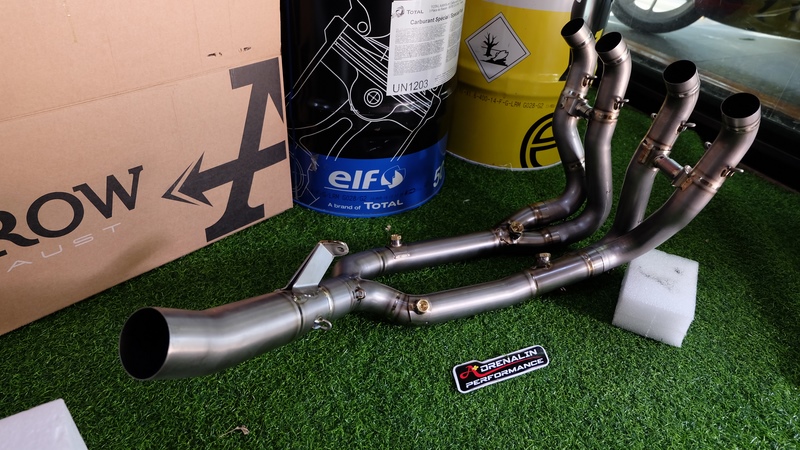 Arrow คอฟูล สำหรับ S1000RR 2020+ ไทเทเนียม และ แสตนเลส (For Exhibition only)