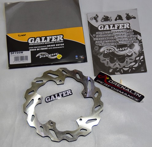 จานเบรคหลัง Galfer สำหรับ S1000RR 2015 - 2019