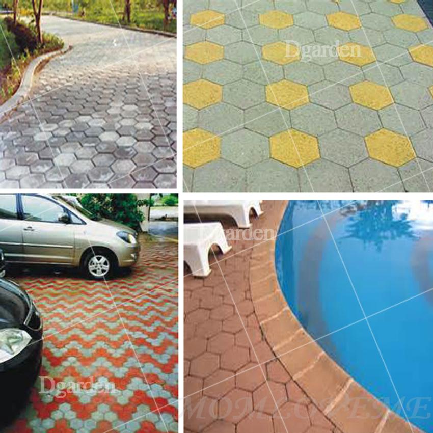 แม่พิมพ์ทางเดิน ลายรังผึ้ง D5