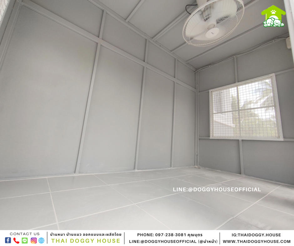 บ้านหมา แบบบ้าน BOX STYLE