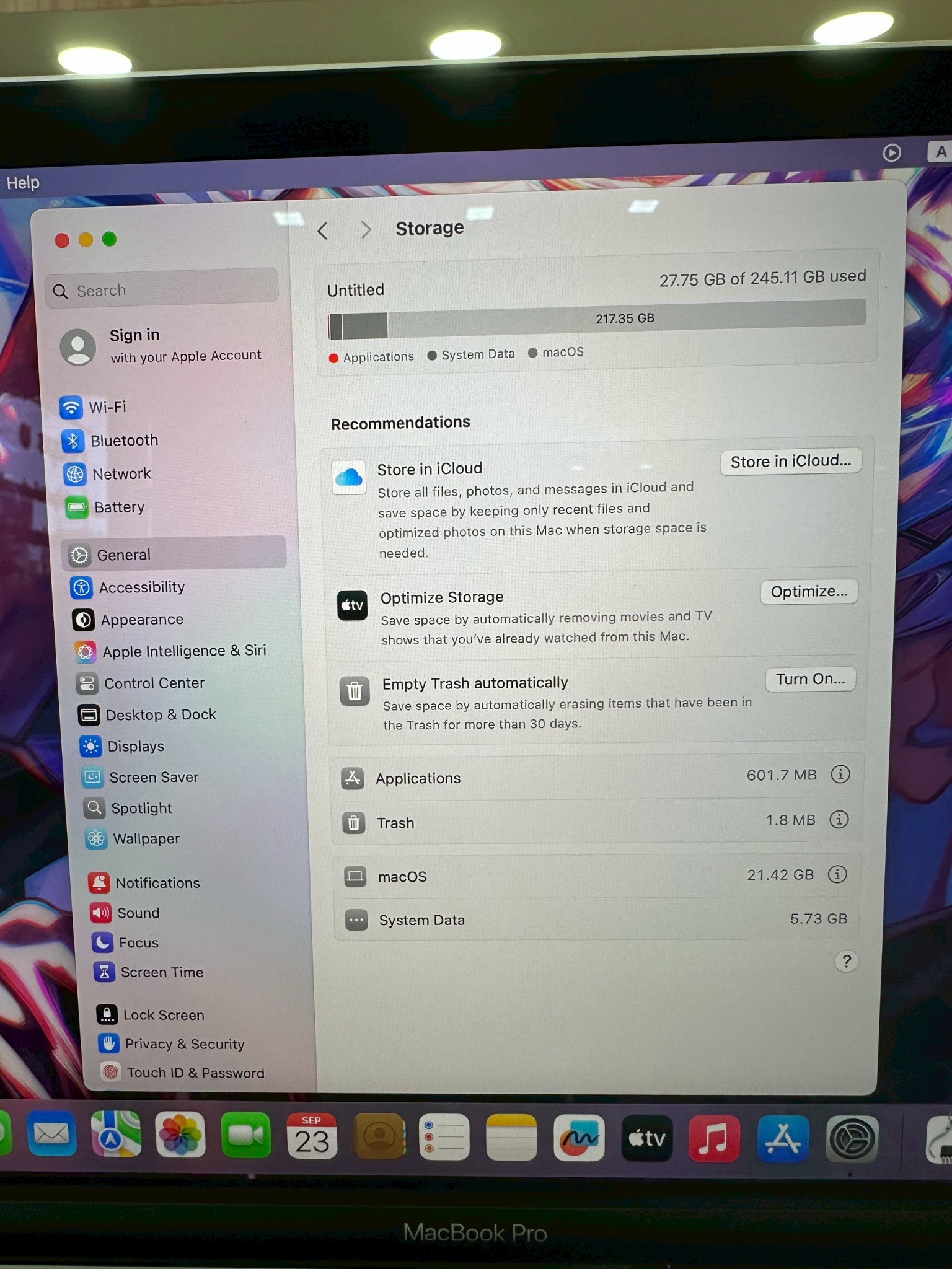 MacBook Pro 13" (M1, 2020) 8/256GB Silver