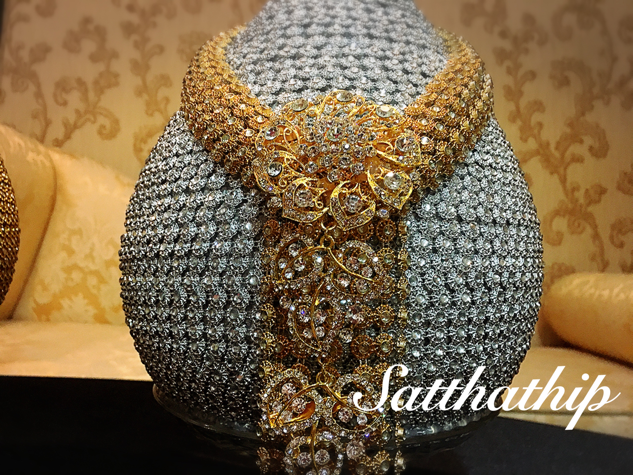 พานพุ่ม - พานพุ่มสักการะ - พานพุ่มเงินทอง - พานพุ่มนพเก้า - Phan bush