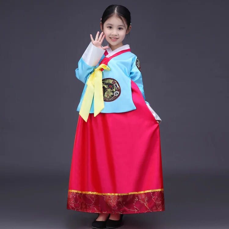 ชุดฮันบกเด็ก Dae Jang Geum ชุดเด็กเกาหลีโบราณ สวยมากๆค่ะ ไซส์ 110 120 130