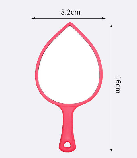 กระจกพกพา,กระจกรูปใบไม้