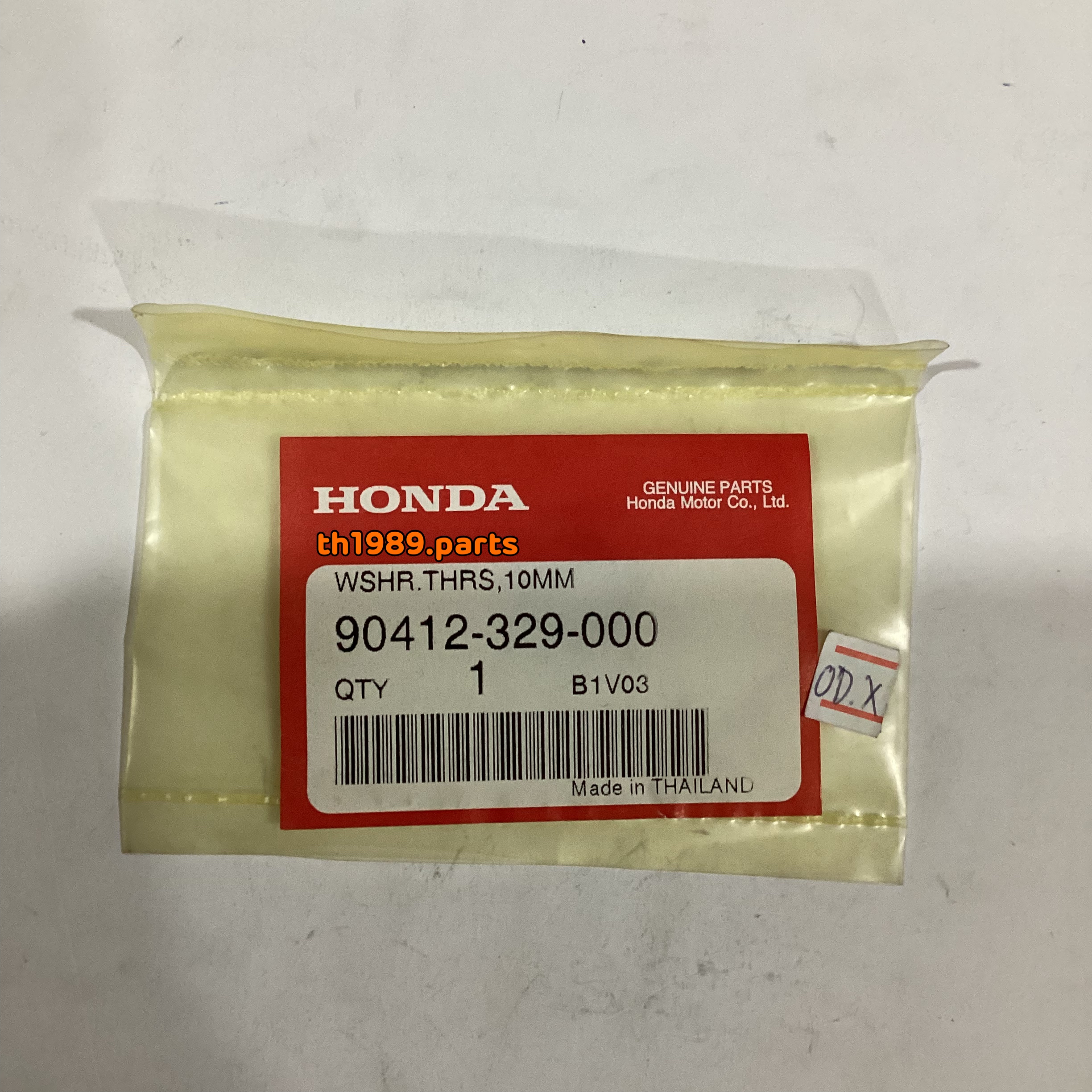 90412-329-000 แหวนกันรุน 10 มม. SCOOPY-I 2010, CLICK110 , CLICK110I , AIRBLADE , ICON อะไหล่แท้ HONDA