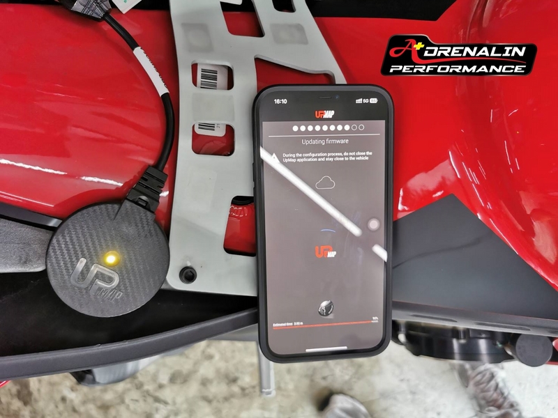 Termignoni upmap t800 ECU flash สำหรับ street fighter v4 อัพเกรด software สำหรับรถที่เปลี่ยนท่อ