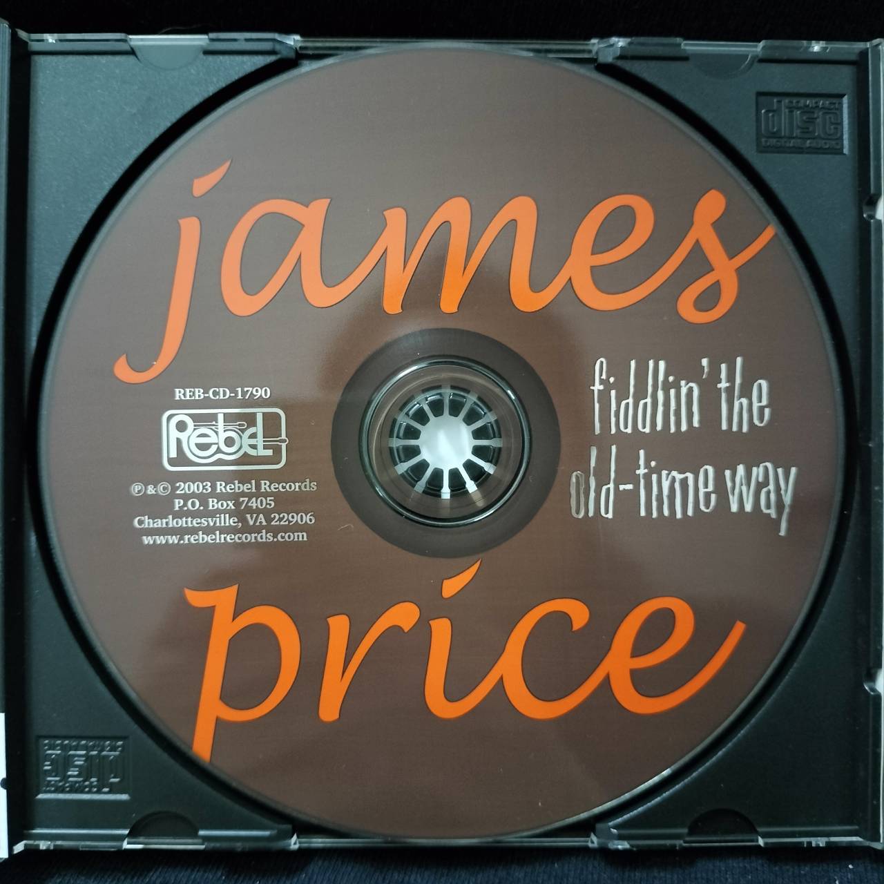 James Price – Fiddlin' The Old-Time Way / USA / แผ่นดี