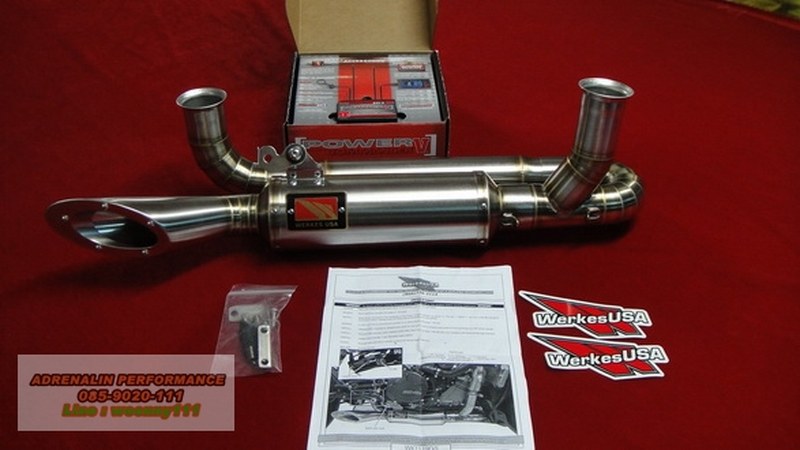 ท่อ Competition Werkes under body สำหรับ KTM RC8 (For Exhibition only)