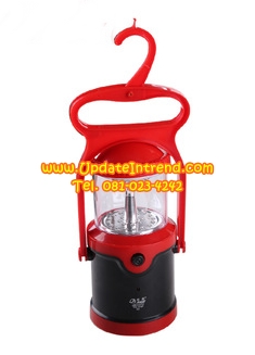 ตะเกียงไฟฟ้า ชาร์จไฟได้ 2W+24LED JIAGE (YD-7737)