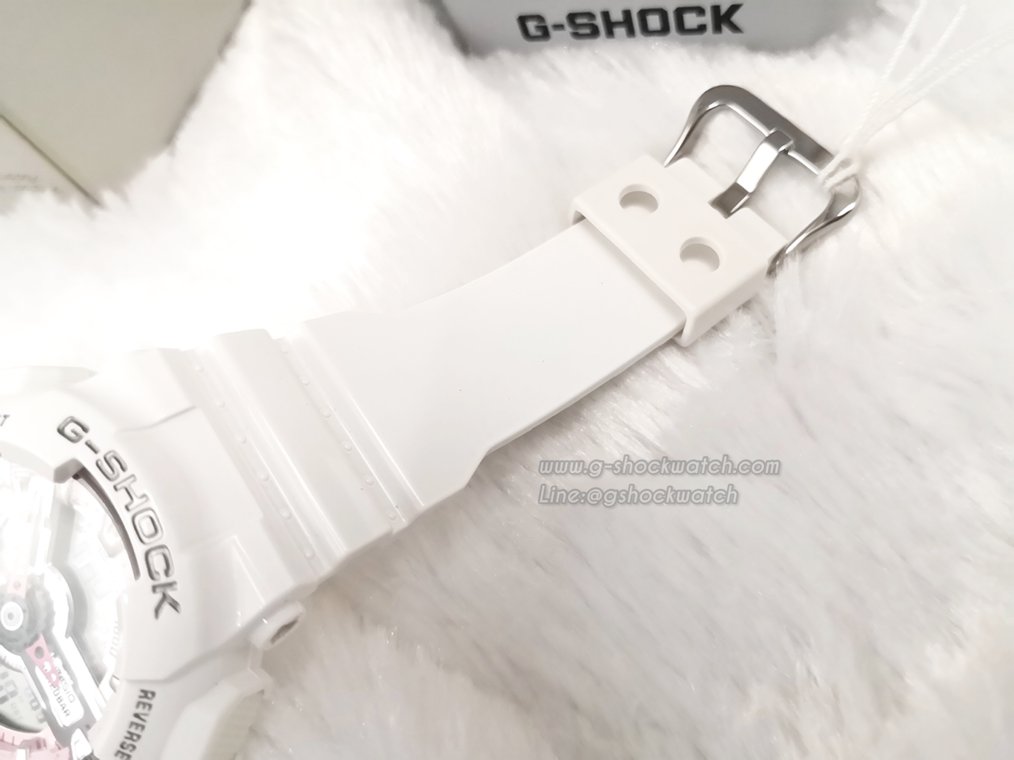 CASIO G-SHOCK นาฬิกาข้อมือ นาฬิกากันน้ำ นาฬิกาของแท้ ประกันศูนย์ CMG 1 ปี รุ่น GMA-S110MP-7A