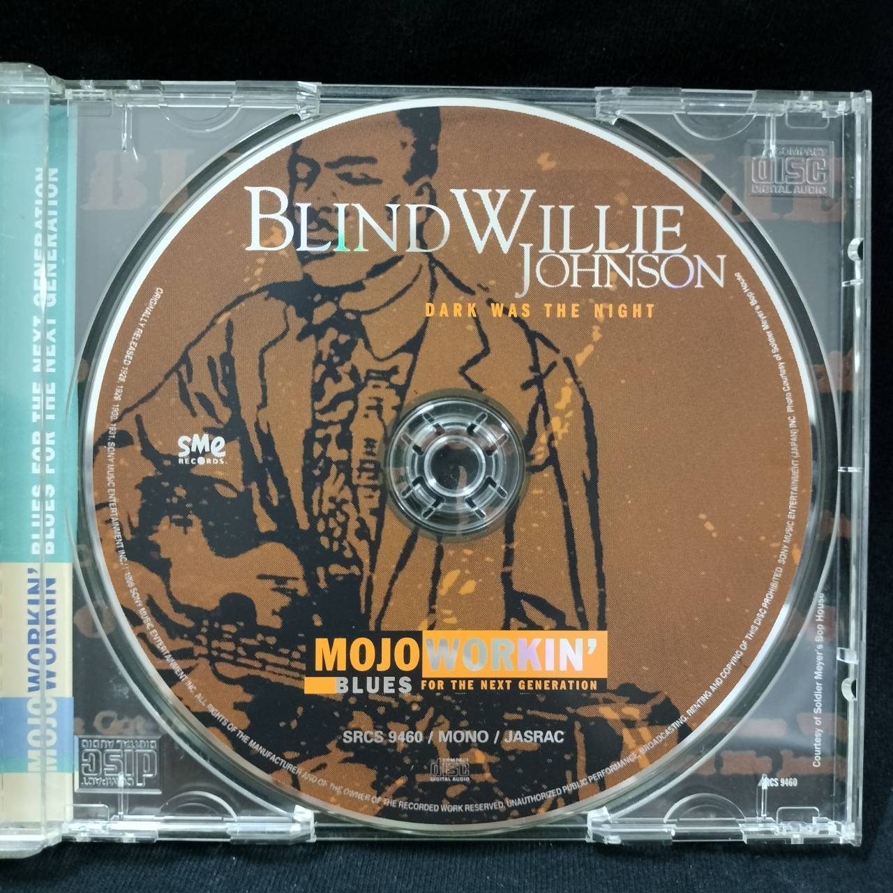 Blind Willie Johnson – Dark Was The Night / JAPAN / แผ่นสวย