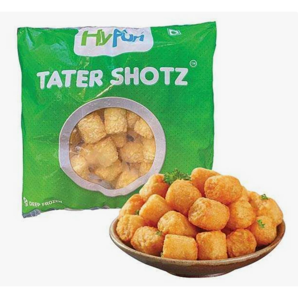 Hyfun Tater Shotz 1 Kg. potato snack(สินค้าแช่แข็ง) (05-8695)