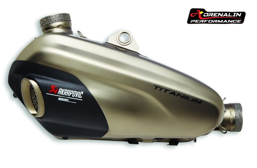 ท่อ Akrapovic สลิปออน สำหรับ Street fighter V4 ตัว Ducati Performance (For Exhibition only)