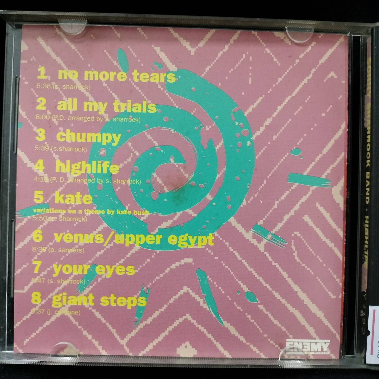 Sonny Sharrock Band – Highlife / USA / ปกในมีจุดเหลือง / แผ่นดี