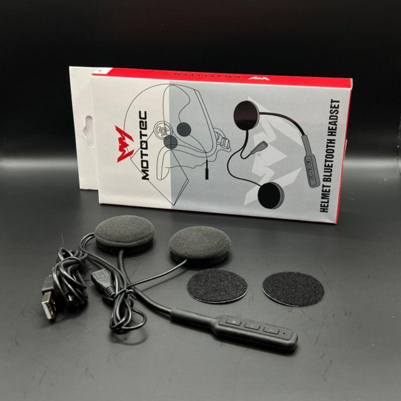 หูฟังบลูทูธติดหมวกกันน็อค MOTOTEC MT-HB1 Helmet Bluetooth Headset หูฟังไร้สาย หูฟัง ไรเดอร์