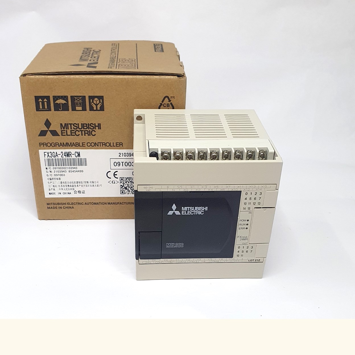 PLC FX3GA-60MR-CM 40MR/MT 24MR/MT-CM (FX3GA-24MR-CM)