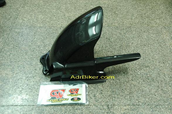 บังโคลนหลังเคฟล่า Clever Wolf ลาย twill สำหรับ R1 2009-2014