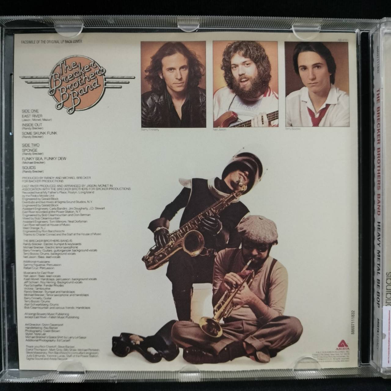 The Brecker Brothers – Heavy Metal Be-Bop / EU / แผ่นดี
