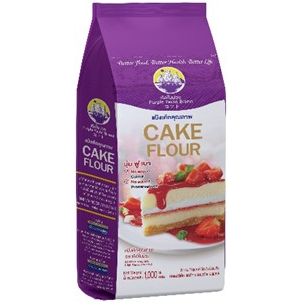 แป้งเค้กตราเรือใบม่วง Cake Flour Purple Yacht 1 kg. (01-8318)