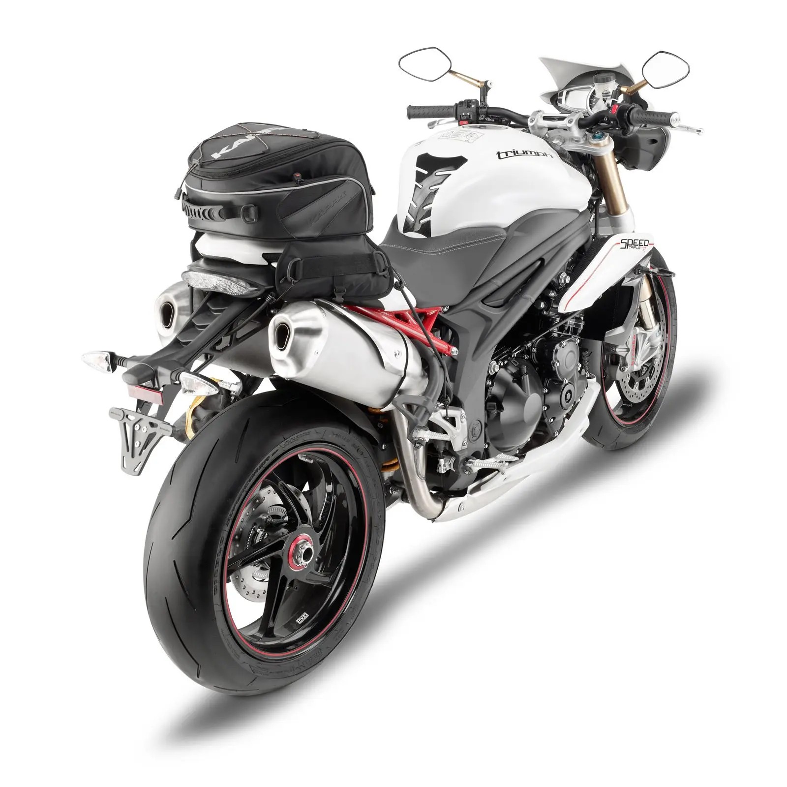 กระเป๋า สัมภาระ kappa RA300 ควมจุ 15ลิตร มีผ้าคลุมกันฝน สะพายไหล่ได้