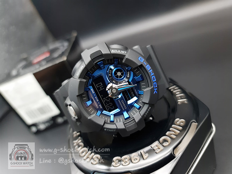 CASIO G-SHOCK นาฬิกาข้อมือ นาฬิกากันน้ำ นาฬิกาของแท้ ประกันศูนย์ CMG 1 ปี รุ่น GA-710-1A2