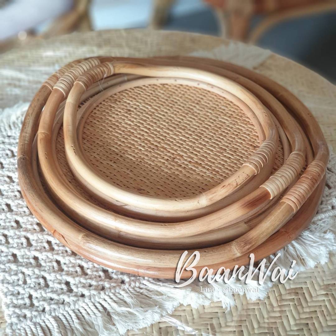 ถาดหวายแท้