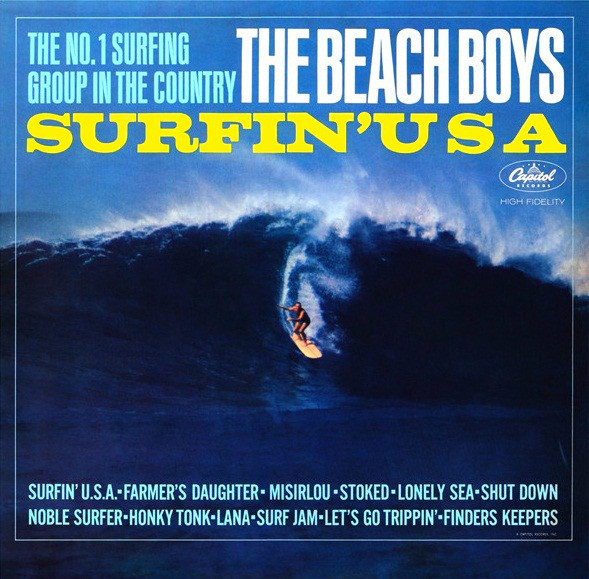 The Beach Boys – Surfin' USA / JAPAN / ฝากล่องหัก / แผ่นสวย