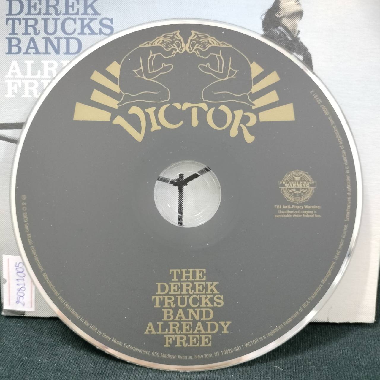 The Derek Trucks Band – Already Free / USA / กล่องกระดาษตำหนิฉีกมุมเล็กน้อย / แผ่นดี