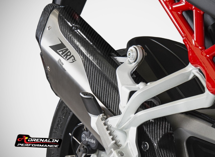 ท่อ zard สลิปออน ไทเทเนียม สำหรับ Multi strada V4 (For Exhibition only)