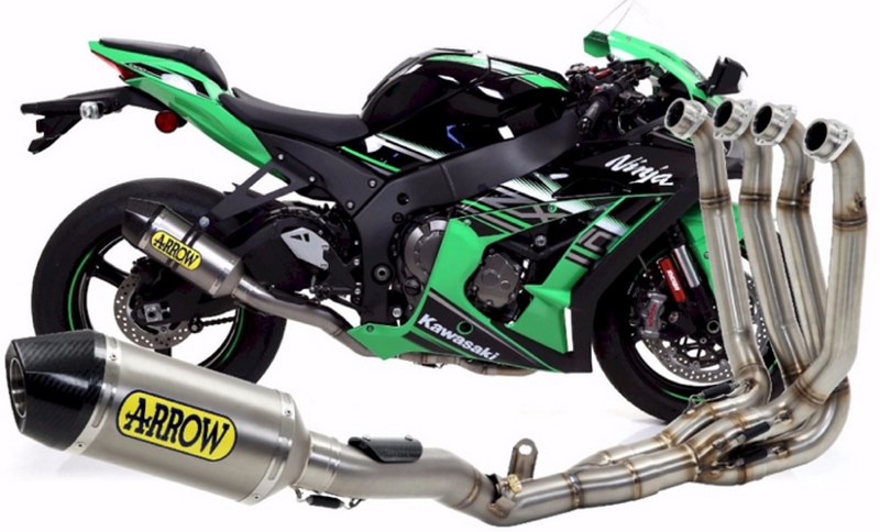 ท่อ Arrow Titanium Full System สำหรับ ZX10R ปี 2016 ขึ้นไป (For Exhibition only)