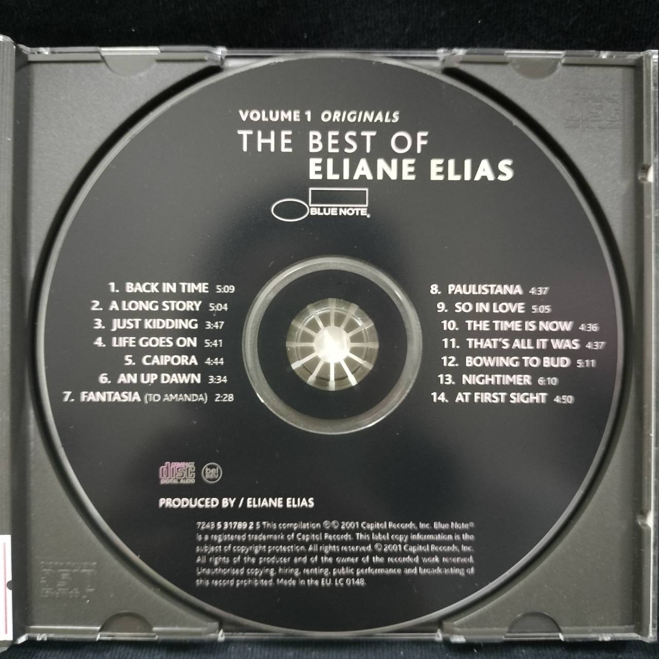 Eliane Elias – The Best Of Eliane Elias Volume 1 Originals / EU / แผ่นดี