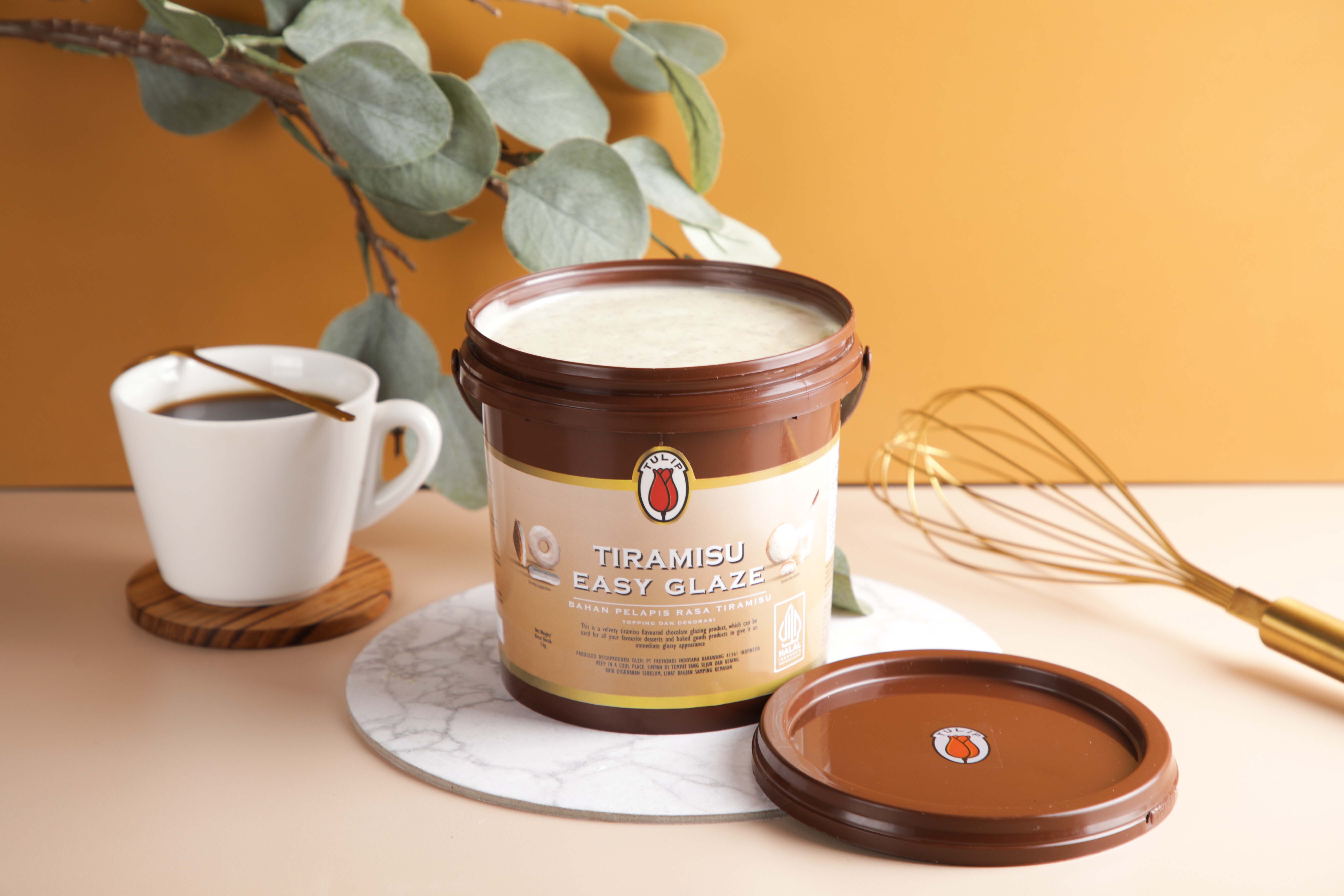 Tulip Easy Glaze Tiramisu ทิวลิป อีซี่เกลซ ทิรามิสุ 1 kg. (05-8590)