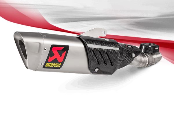 ท่อ Akrapovic GP Slip on titanium สำหรับ R6 2017 (For Exhibition only)
