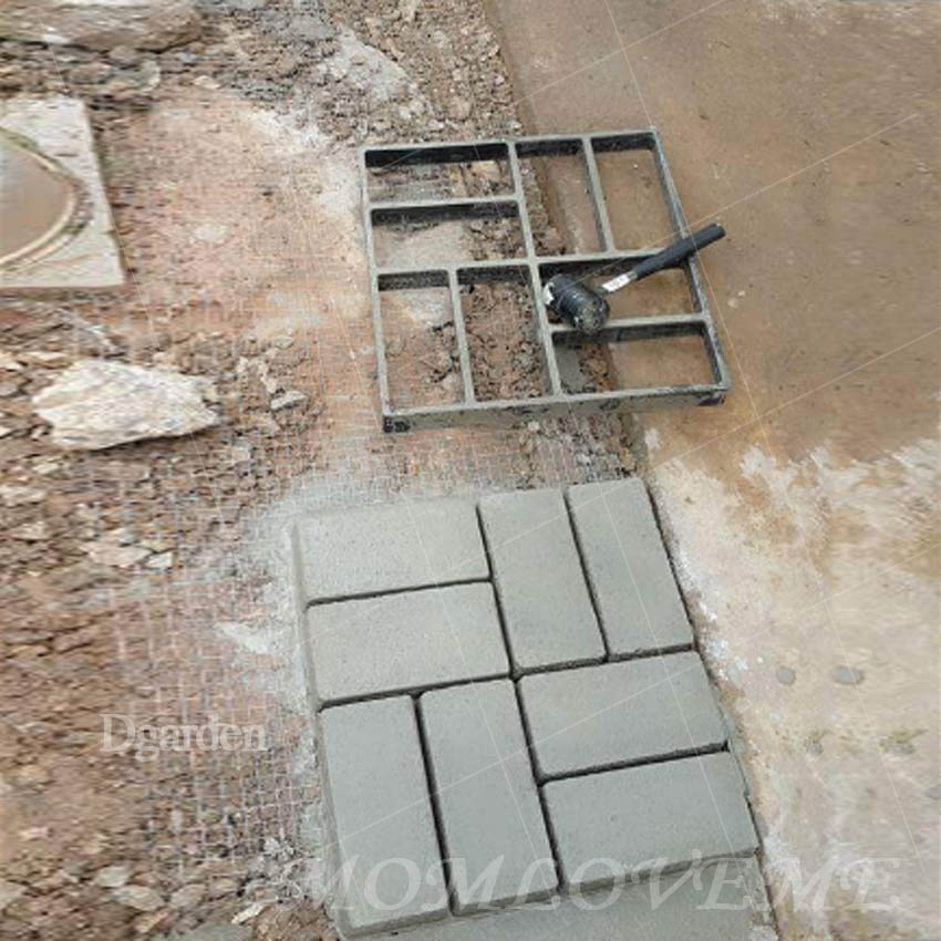 แม่พิมพ์ทางเดิน ลายปาร์เก้ D4