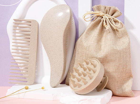 ชุดหวี,ชุดของแจก,ชุดอุปกรณ์หวีผม,สกรีนโลโก้