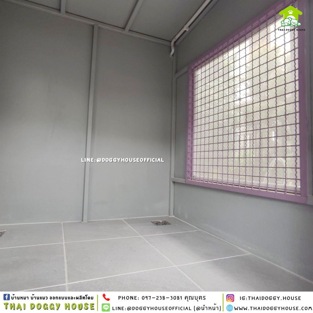 บ้านหมา แบบบ้าน 𝐁𝐎𝐗 𝐒𝐓𝐘𝐋𝐄