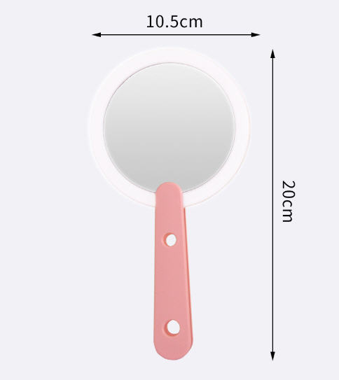 กระจกพกพา,กระจกพกพาพร้อมไฟLED,กระจกไฟLED