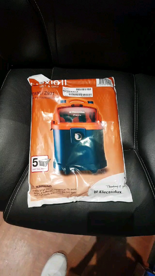 ถุงเก็บฝุ่น ELECTROLUX รุ่น Z930 Z931 Flexio II B5830030601R ถุงเครื่องดูดฝุ่น