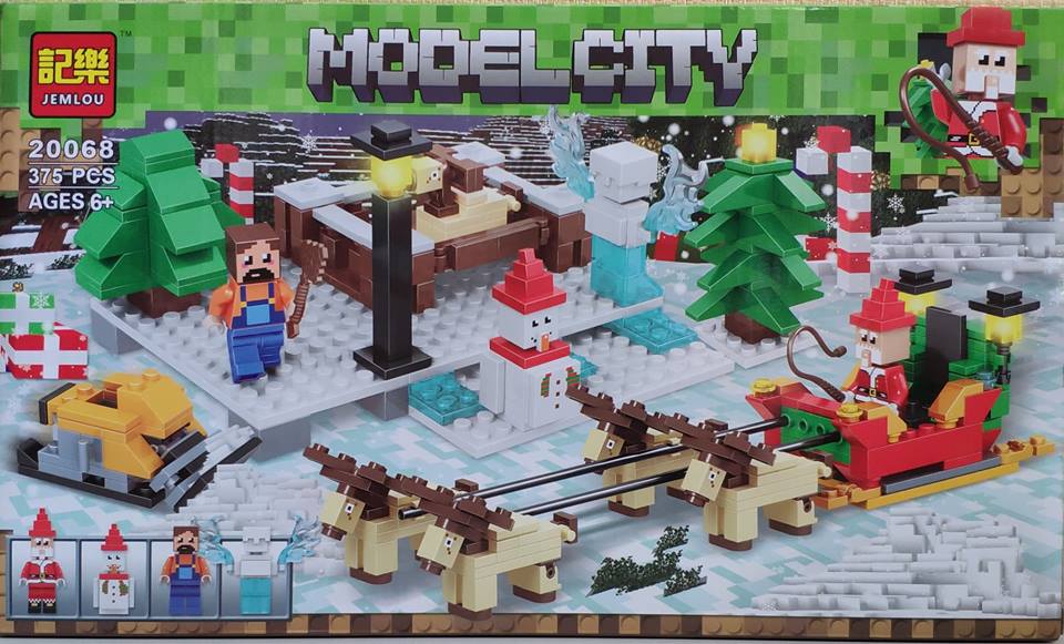 เลโก้จีน JEMLOU.20068 ชุด Minecraft