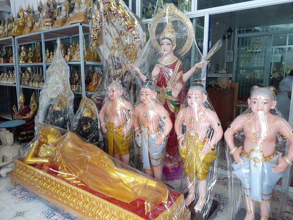 พระนอน พระประจำวัน ขนาดเท่าองค์จริง