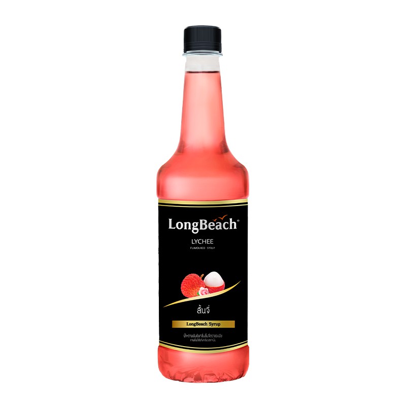 Longbeach Lychee Syrup ลองบีช ไซรัป กลิ่นลิ้นจี่ 740 ml. (05-6003)