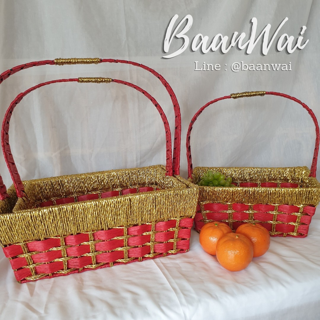 กระเช้า Code-005 VIP ทรงเหลี่ยม